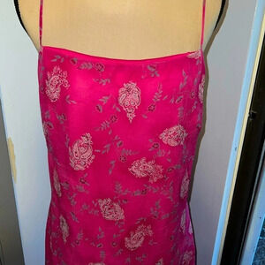 PINK floral spring dress